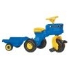 Traktor New Holland s prívesom